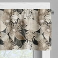 thumbnail image 3 of Ambesonne Floral Window Valance, Vintage Plant Soft Color, 54" X 12", Tan Black, 3 of 5