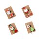 thumbnail image 5 of Juego de pinzas para el pelo de pato Naiovety Navidad Santa Claus muñeco de nieve bayas rojas, 5 of 6