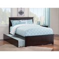 thumbnail image 1 of AFI Nantucket Solid Wood Full Platform Bed with Twin Trundle in Espresso, 1 of 7