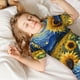 thumbnail image 5 of Fotbe Starry Sky Sunflower Pijama Estampada de 2 Piezas para Niños – Ropa de Dormir de Manga Corta Cómoda para Niños y Niñas, Camiseta y Shorts de Algodón-Medium, 5 of 6