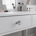 thumbnail image 3 of Boahaus Crystal Cabinet Knobs, 1 Inch - Set of 10 Sleek Drawer Pulls for Cabinets, Dressers, Vanities, Nightstands, 3 of 5