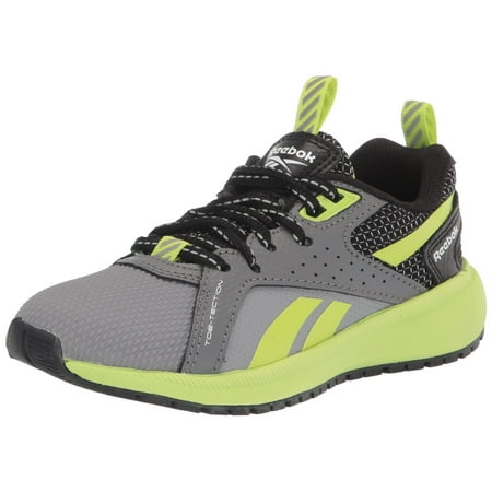 Reebok Running Durable Running Shoe, Gray & Neon Green