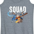 thumbnail image 3 of Avatar - The Last Airbender - Trio Squad - Women's Racerback Tank Top, 3 of 5