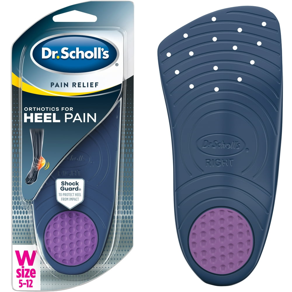 Dr. Scholl’s Heel Pain Relief Orthotic Inserts for Women (512) Insoles