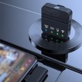thumbnail image 2 of maskred ABS Wireless Microphone For Cell Phone LED Display For Real-time Visibility Easy To Lapel Microphone Lightnings Dual microphones, 2 of 6