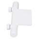 thumbnail image 5 of Grifo para bañera Ticfox montado en la pared de acero inoxidable Blanco G1/2, 5 of 14