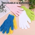 thumbnail image 7 of Uxcell Microfiber Dusting Glove for Plant, 7x9.5 cm/2.8x3.7 Inch Reusable Leaf Cleaning Mitten for Plants/House [Pink], 7 of 7