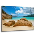 thumbnail image 2 of Epic Art 'Seychelles Beach 3' by Epic Portfolio, Acrylic Glass Wall Art, 36"x24", 2 of 8
