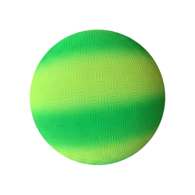 Pelota De Juegos De Arcoíris Degradada De 8,5 Pulgadas Para Niños, Pelota De Patada Hinchable De Pvc Suave Para Parque De Patio Trasero Y Diversión Al Aire Libre En La Playa Vogacara OD016719-03