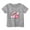 Grey, variant on Big Girls T-Shirt Rugby Graphic Short Sleeve T Shirt Kids Casual Summer Tee Shirt