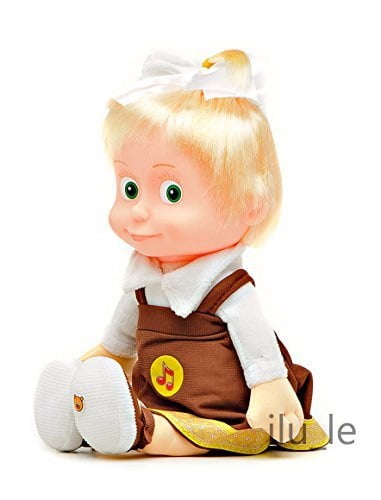 Schoolgirl doll Masha from the popular cartoon Masha and the Bear 11 inches soft toy Masha y el Oso muñeca - Walmart.com - Walmart.com