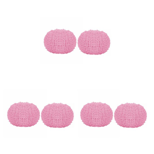 Inteprter Bola de filtro para estropajo de sartenes, cepillo para lavar platos, utensilios de cocina, bola de fregado, rosa, bola de repuesto Type1 NO1 Inteprter CBP153746