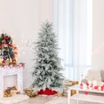 thumbnail image 4 of Costway 6 FT Artificial Christmas Tree with 594 PE PVC Branch Tips & 250 LED Lights, 4 of 10