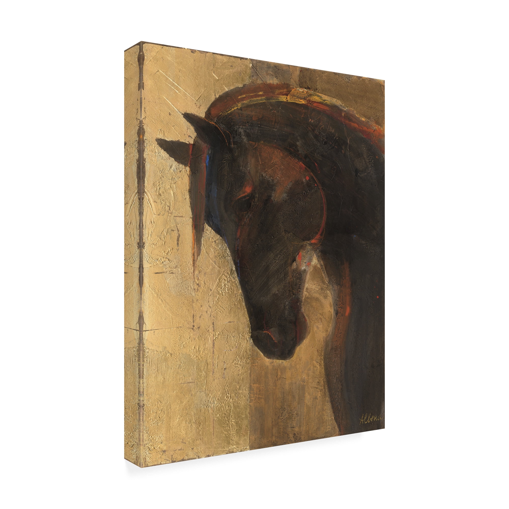 Trademark Fine Art 'Trojan Horse Ii' Canvas Art by Albena Hristova