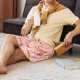 thumbnail image 5 of Fotbe Pink Cockatoo Birds Pantalones Cortos de Pijama para Hombre, Ropa de Dormir, Pantalones de Pijama Cortos para Hombre-Medium, 5 of 6