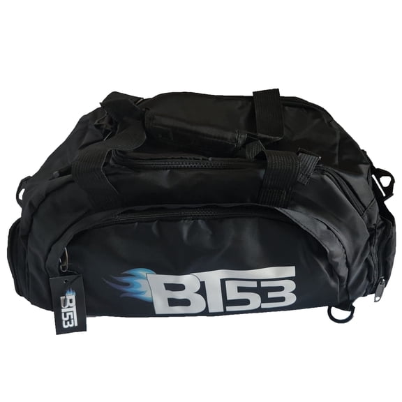 Sports Bag with Shoe compartment for Gym and activities, Basketball, Soccer, Baseball, Yoga, Swimming, Camping, and Hiking, Father's Day Special  (Black)