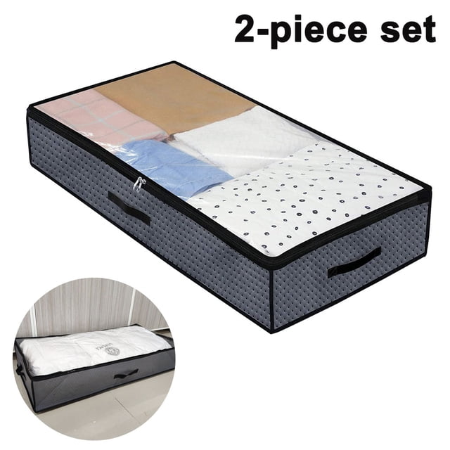 Bolsillo de almacenamiento flexible con cremallera debajo de la cama con divisor extraíble Adepaton 2035245-1
