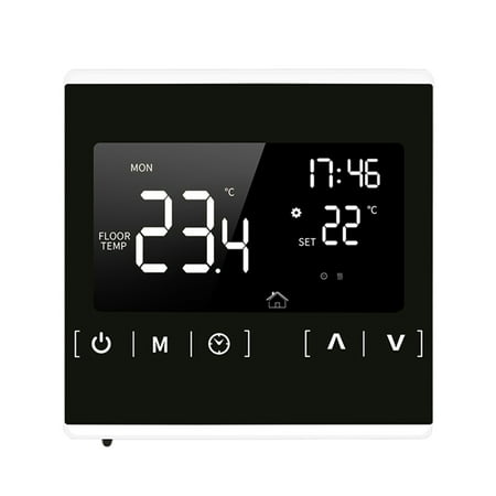 Smart Lcd Touchscreen Thermostat For Home Programmable Electric Floor Heating System Thermoregulator Ac 85- Temperature Controller