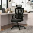 thumbnail image 2 of Costway Ergonomic Office Chair Adjustable Desk Chair Breathable Mesh Chair Black, 2 of 10