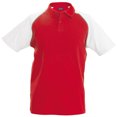thumbnail image 1 of Kariban Polo de Baseball Contrasté pour Hommes, 1 of 1
