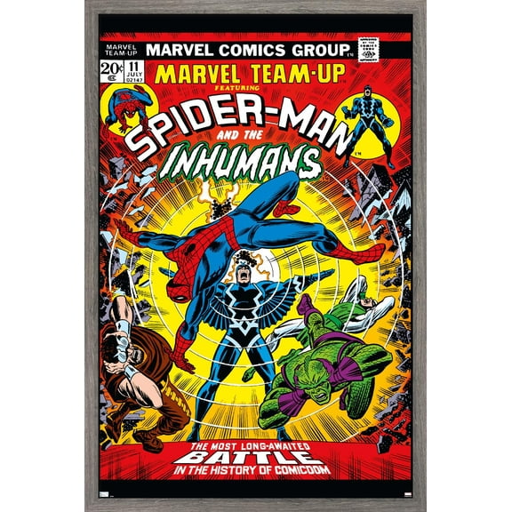 Marvel Comics - Marvel Team-Up #11 Wall Poster, 22.375" x 34" Framed