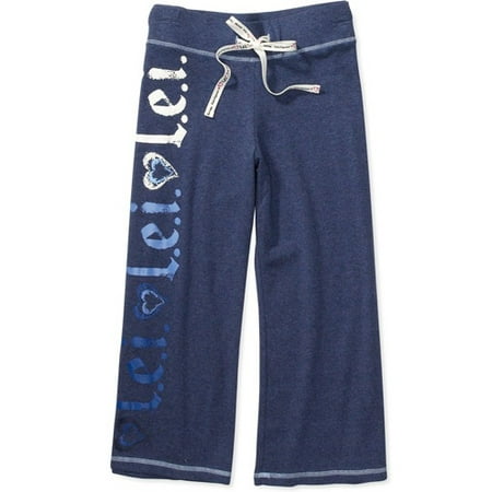 Juniors Crop-Length Knit Pajama Pants