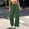 thumbnail image 7 of Womens Wide Leg Sweatpants High Waisted Barrel Drawstring Joggers Athletic Summer Fall Workout Pants with Pockets, 7 of 7