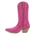 thumbnail image 2 of Dingo Women's Silver Dollar Western Boot Snip Toe Fuchsia 8 1/2 M  US, 2 of 2