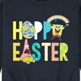 thumbnail image 3 of SpongeBob Squarepants - Hoppy Easter Icons - Men's Crew Neck Fleece Pullover, 3 of 6