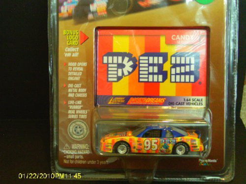 Pez Race Car 1999 Johnny Lightning Racing Dreams Candy Series 1 64 for sale online