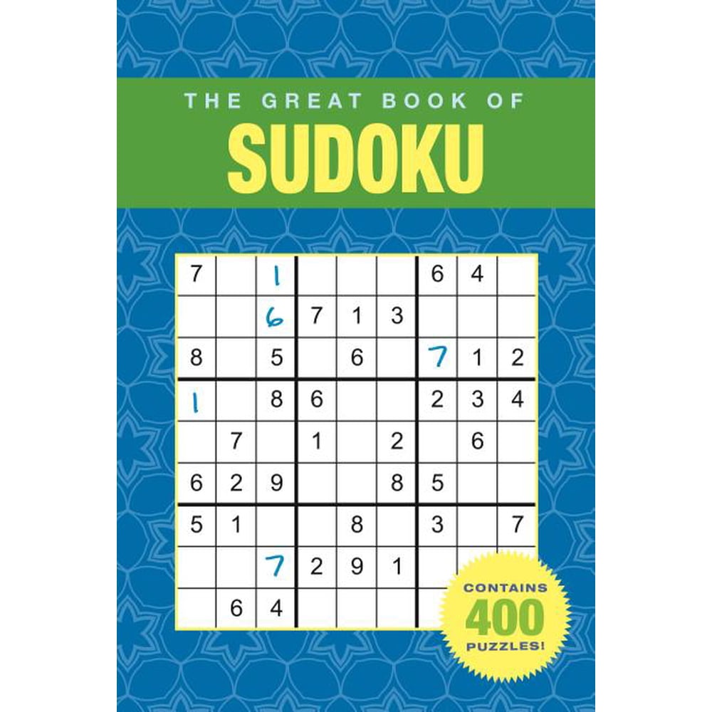 The Great Book Of Sudoku Walmart Walmart