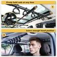 thumbnail image 5 of Adoreal Fishing Rod Holder for Car, Vehicle Fishing Pole Holder Roof Rack Inside,5 Rod Capacity, Heavy Duty Adjustable 29-48 Inch, Fishing Rod Carrier Pole Storage for SUV, Car, 5 of 7