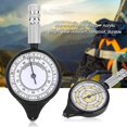 thumbnail image 5 of 2 Pcs Map Rangefinder Odometer Multifunction Compass Curvimeter Device, Opisometer, Curvimeter, Distance Calculator Map Measurer Compass Hiking Campin, 5 of 5