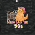 thumbnail image 4 of Inktastic Bring Back The 90s Cool Orange Cat Women's T-Shirt, 4 of 5