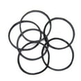 thumbnail image 2 of 70pcs Silicone Machine Fixing Damping Rubber Bands Rings Accessory Black, 2 of 6