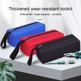 thumbnail image 2 of Bolsa de herramientas Tornillos pequeños Broca Cierre de cremallera impermeable Multifunción Mejora del hogar Caja de herramientas Organizador Almacenamiento y organización del hogar S/Azul Billuyoard HA083872-06B, 2 of 6