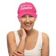 thumbnail image 5 of DALIX Worlds Cutest Grandma Hat Gift Embroidered Cotton Cap in Hot Pink, 5 of 6