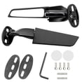 thumbnail image 2 of Wing Winglet Mirror, Motorcycle Wing Rearview Mirror Durable  For Motorbike Modified, 2 of 8