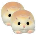 thumbnail image 2 of Flocking Animal Papa Hamster Squeeze Toy, Decompression Squeezecute Doll For Stress & Anxiety Relief, Cute Plush Ornament Gift For Big Kids & Teens, 2 of 7