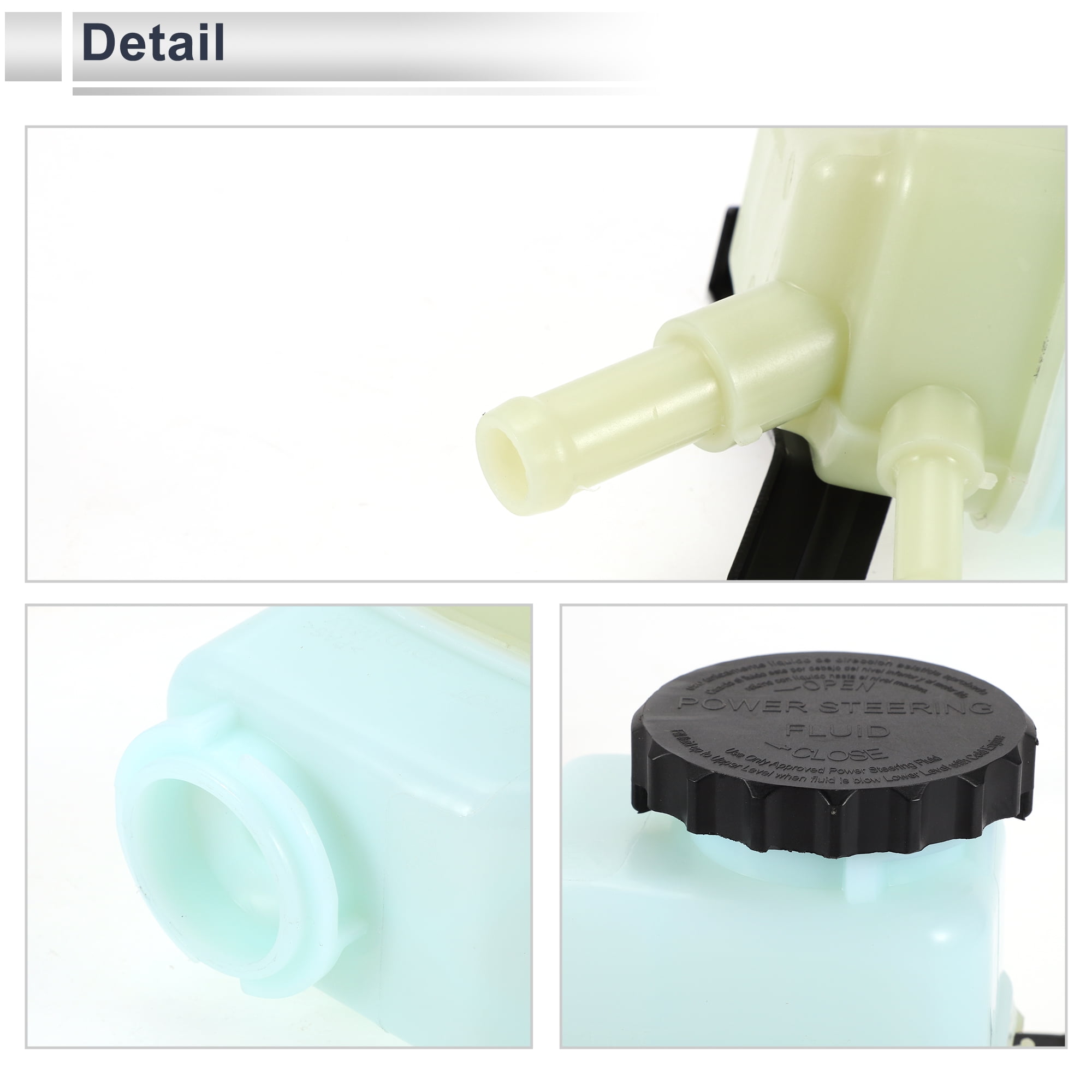 Unique Bargains Power Steering Reservoir for Toyota Corolla 1998-2002 Automotive Power Steering Tank 1 Pcs