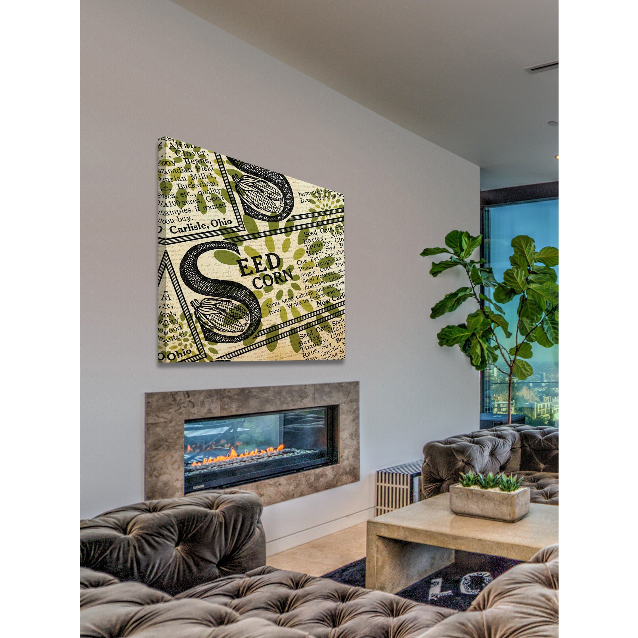 Marmont Hill "Going Green 7" Painting Print on Canvas