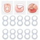 thumbnail image 1 of Herramienta De Silicona Para Uñas Encarnadas, Reduce La Hinchazón, 10 Unidades De Anillo Corrector De Uñas Encarnadas Transparente Para El Cuidado De Las Uñas, 1 of 7