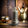 thumbnail image 4 of Turkish Spice Grinder - Vintage-Style Manual Mill for Pepper, Salt, Coffee and Kitchen Decor Gift, 4 of 10