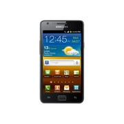 Samsung Galaxy S II - 3G smartphone / Internal Memory 16 GB - microSD slot - OLED display - 4.27" - 800 x 480 pixels - rear camera 8 MP - noble black