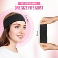 thumbnail image 3 of ORUYROP Yoga Headbands (10 Pack) Soft Stretchy Elastic Cotton Multi-Function Sports Hair Band Wraps, 3 of 7
