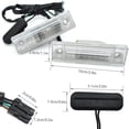 thumbnail image 3 of Trunk Release Switch Tailgate Lid Button for Chevrolet Cruze Orlando 95961097, 3 of 4