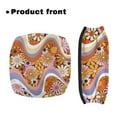 thumbnail image 2 of Jiueut Hippie Flower Rollator Seat Cushion Back Bar Cover Set for Women 2 Pack Padded Seat Cover for Rollator Walker Comfortable Walker Seat Covers for Seniors, 2 of 7
