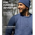 thumbnail image 5 of Merino.tech Men’s Soft Breathable Heavyweight Merino Wool Base Layer Long Sleeve Thermal Shirt and Hiking Socks 𝗕𝘂𝗻𝗱𝗹𝗲, 5 of 7