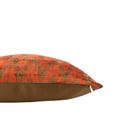 thumbnail image 2 of Chevron Silk Velvet Ikat Pillow, 20" X 20", 2 of 3