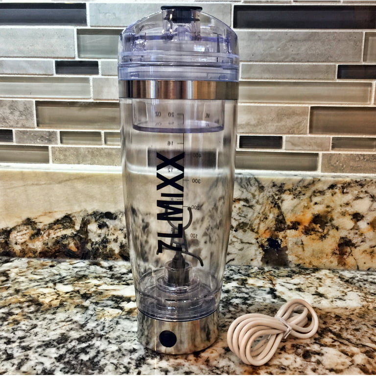 Shaker Bottle With Storage For Powder,stainless Steel Shaker